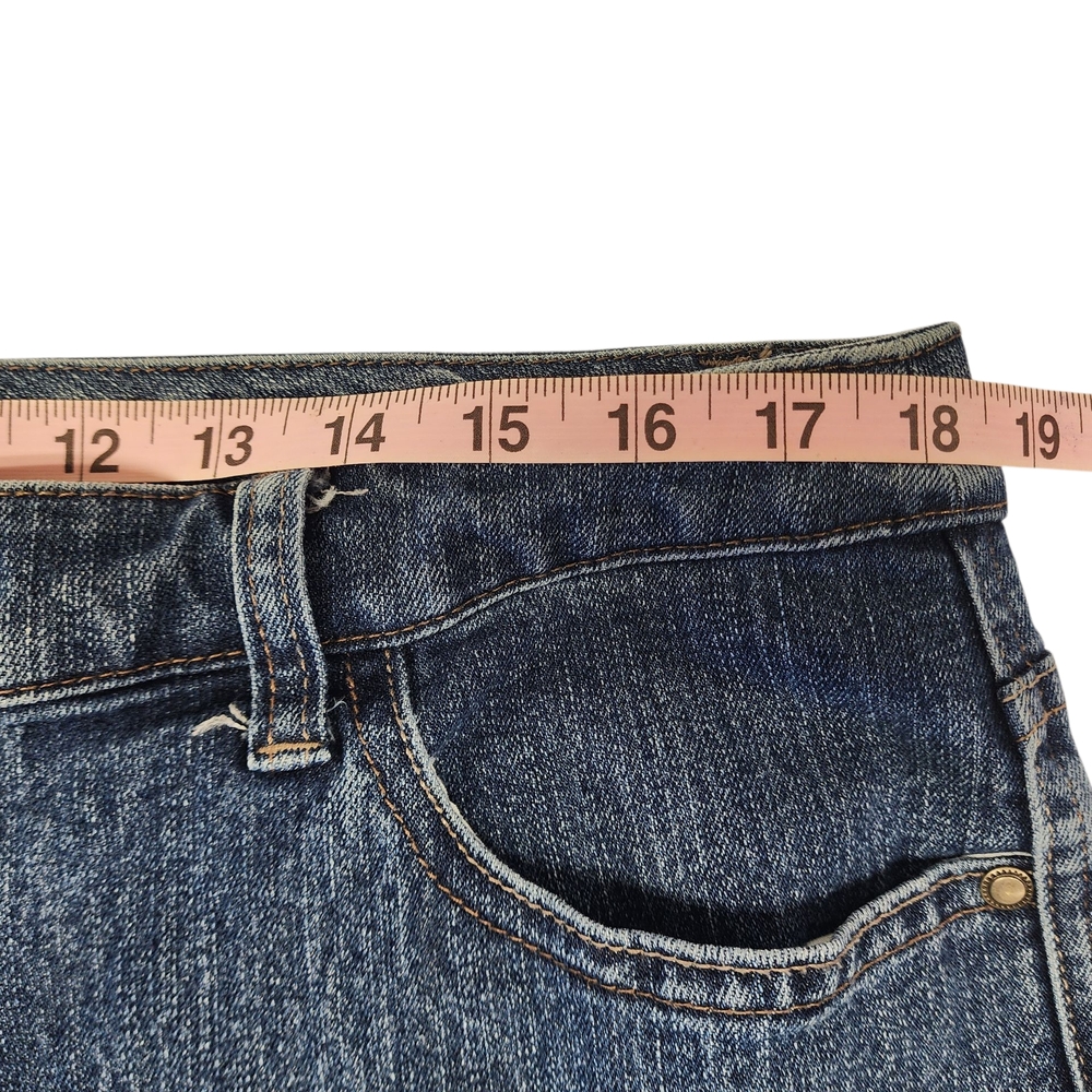 CJ Banks Jeans Women's 16W Blue Denim Moderately Curvy Fit Measures 37x28 - Picture 6 of 8